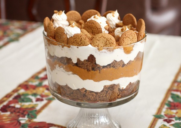 Easy Desserts For Christmas
 Holiday Pumpkin Gingerbread Trifle – A Simple Holiday