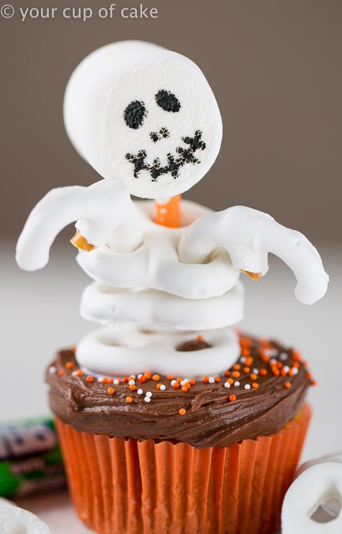 Easy Halloween Cupcakes
 Easy Skeleton Cupcakes Your Cup of Cake