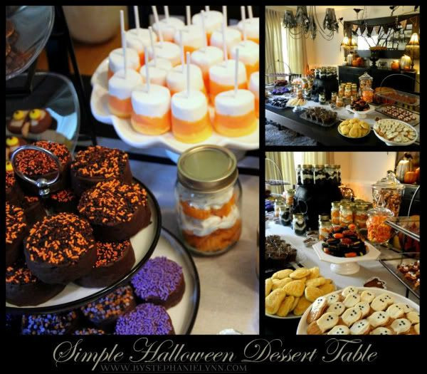 Easy Halloween Desserts Ideas
 Super Easy Treats for My Simple Halloween Dessert Table