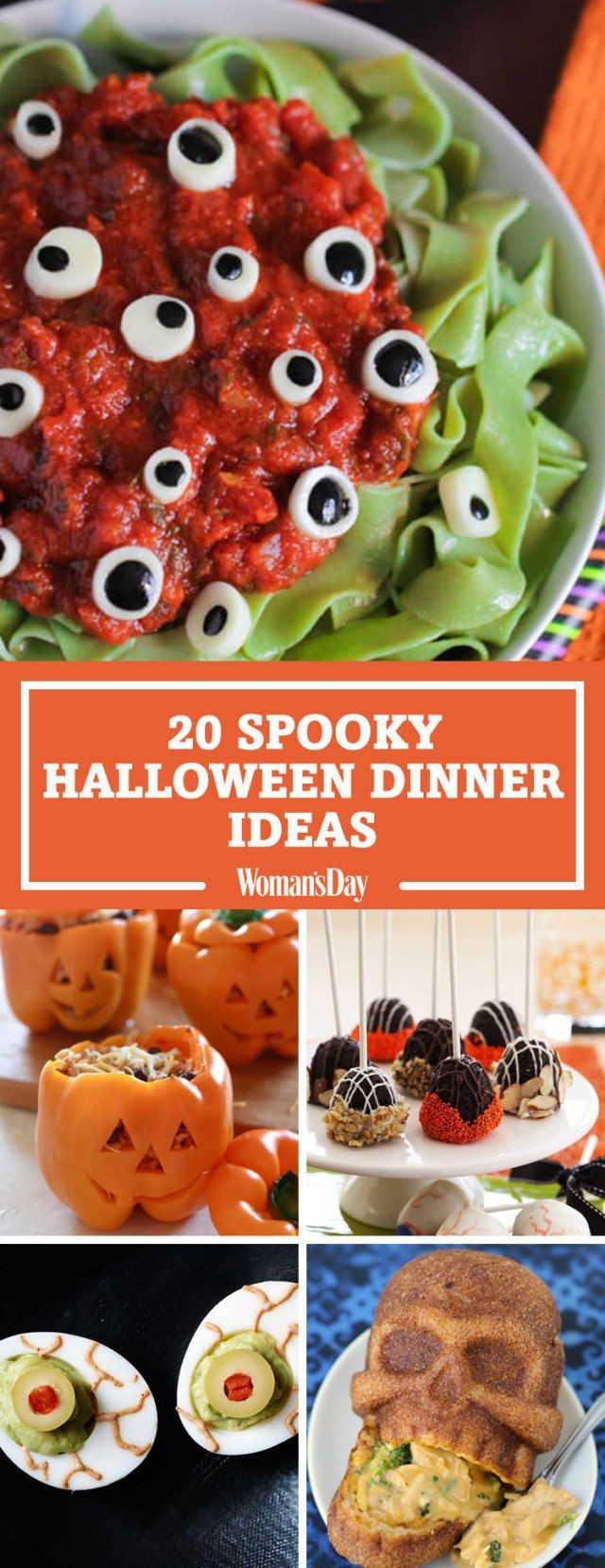 Easy Halloween Dinners
 25 Spooky Halloween Dinner Ideas