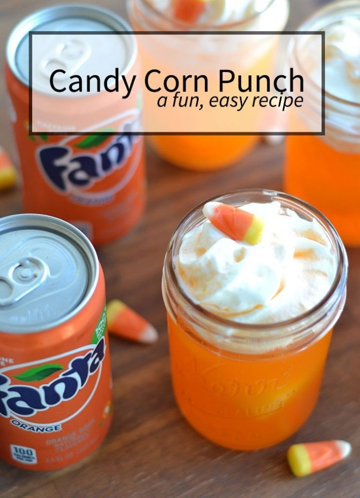 Easy Halloween Drinks
 Candy Corn Punch