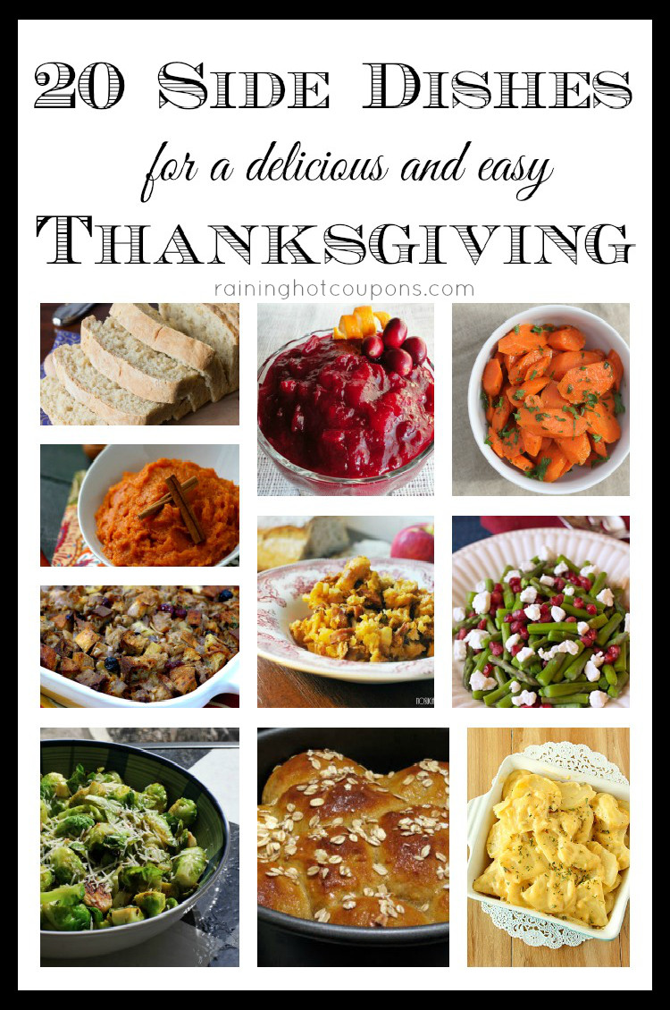 Easy Side Dishes For Thanksgiving Meal
 20 Side Dishes for a Delicious and Easy Thanksgiving Dinner