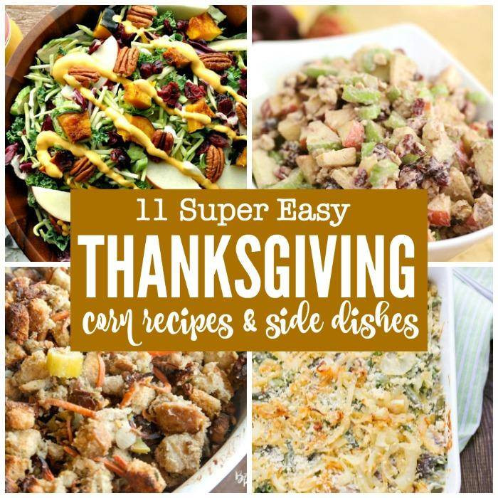 Easy Side Dishes For Thanksgiving Meal
 11 Easy Thanksgiving Corn Recipes & Side Dishes Passion