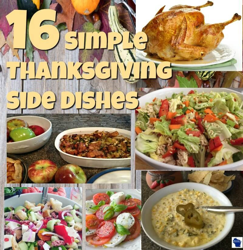 Easy Side Dishes For Thanksgiving Meal
 Simple Thanksgiving Side Dishes
