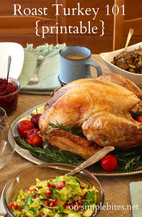 Easy Thanksgiving Turkey
 Simple Roast Turkey Recipe