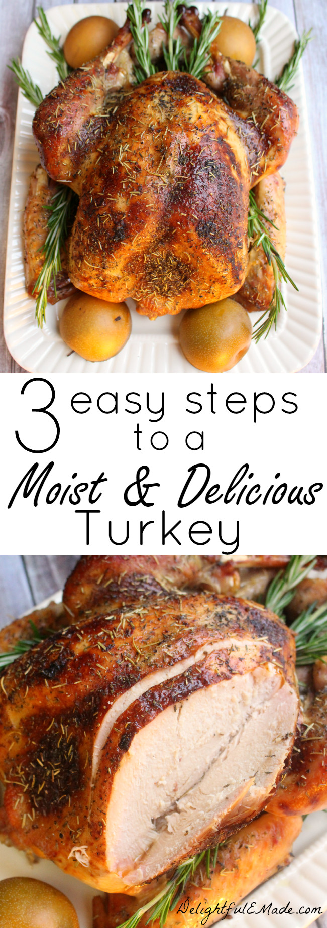 Easy Thanksgiving Turkey Recipes
 Tired of dry bland turkey I ll show you three easy steps