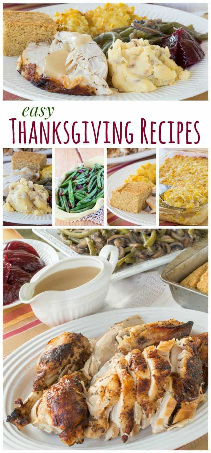 Easy Thanksgiving Turkey Recipes
 Easy Thanksgiving Recipes Cupcakes & Kale Chips