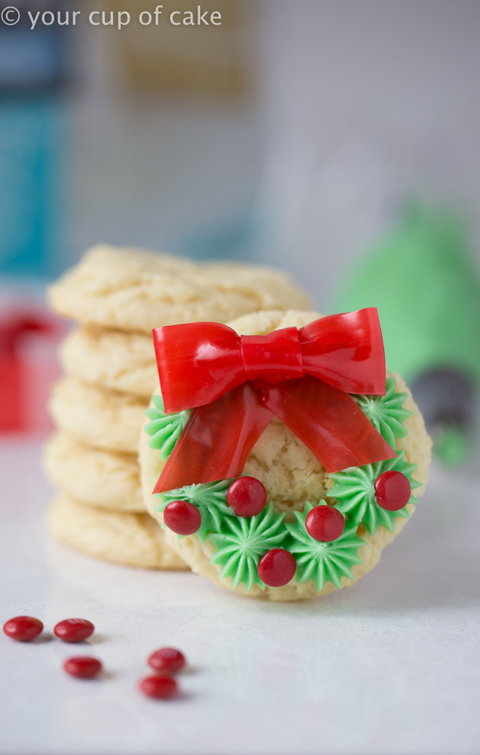 Easy To Make Christmas Cookies
 Easy Christmas Wreath Cookies Your Cup of Cake