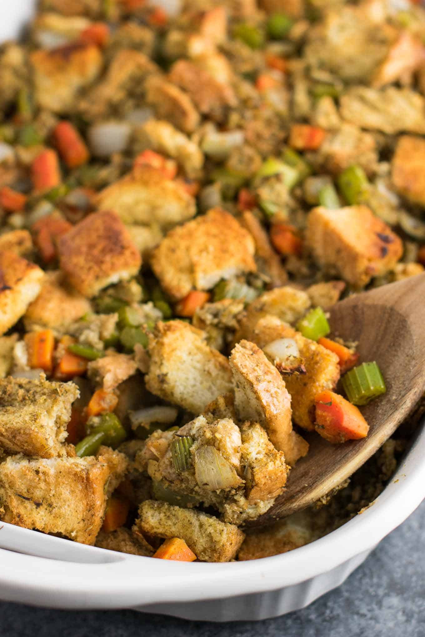 Easy Vegan Thanksgiving
 Easy Vegan Stuffing Recipe gluten free dairy free