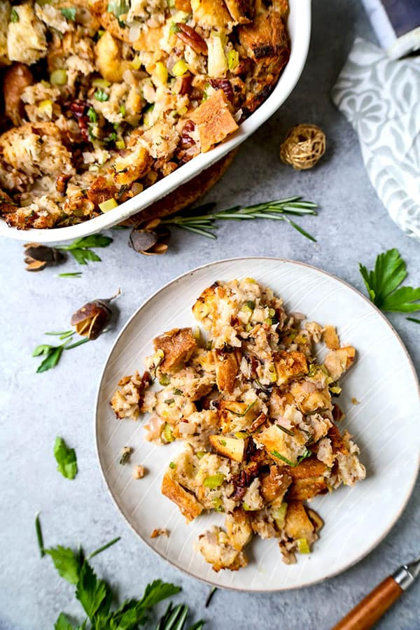 Easy Vegetarian Thanksgiving Recipes
 Easy Vegan Stuffing The Ultimate Pickled Plum Food And