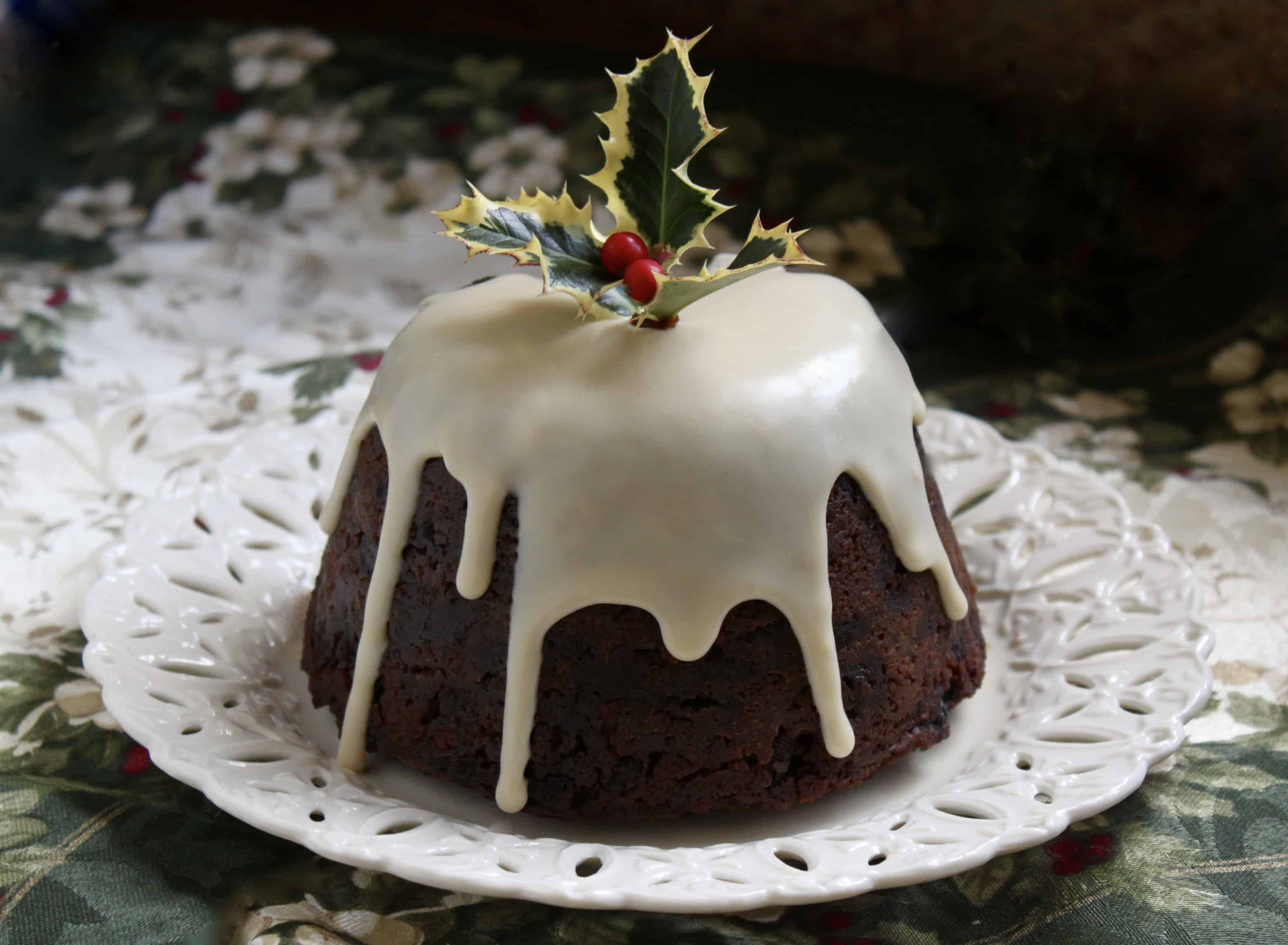English Christmas Desserts
 Traditional British Christmas Pudding a Make Ahead Fruit
