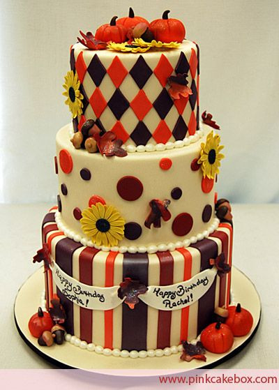 Fall Birthday Cake Ideas
 1000 ideas about Autumn Cake on Pinterest