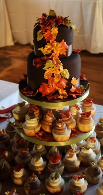 Fall Cupcakes Ideas
 176 best Fall Cake Decorating Ideas images on Pinterest
