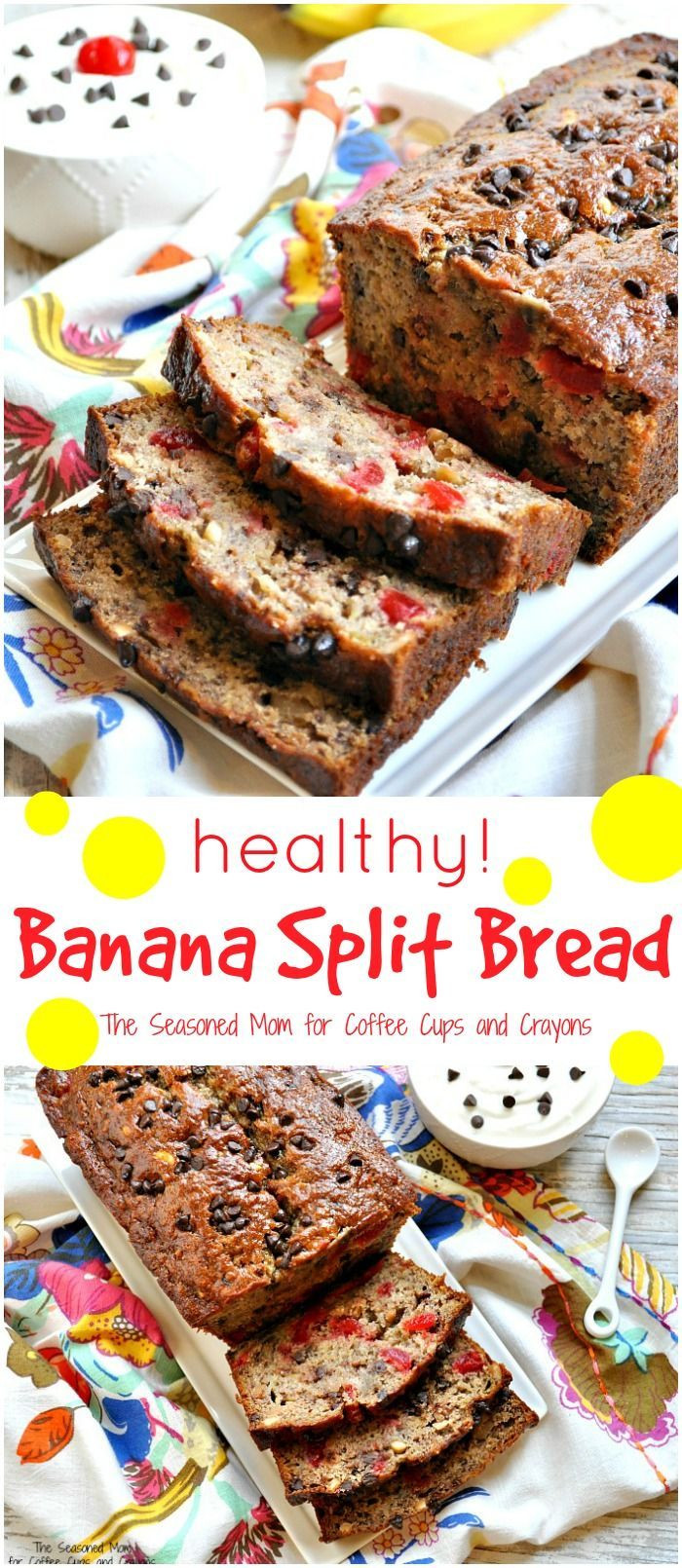 Fall Desserts 2019
 healthy banana split bread BestHealthy