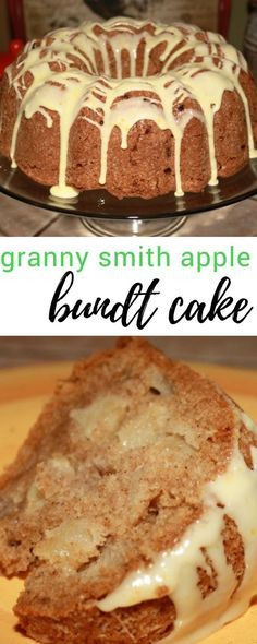 Fall Desserts 2019
 Granny Smith Apple Bundt Cake Recipe in 2019