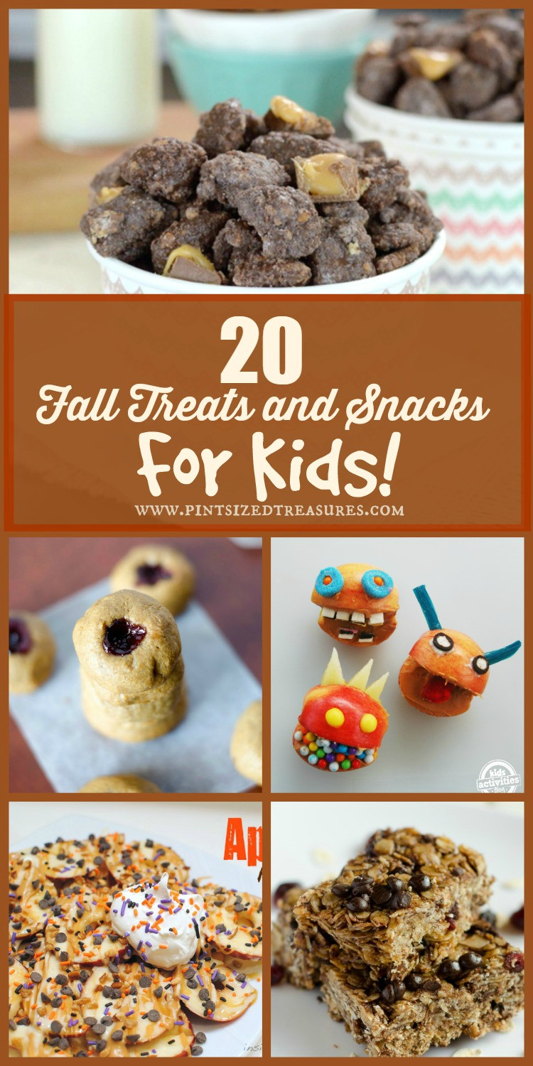 Fall Desserts For Kids
 20 Fun Fall Snacks and Treats For KIDS Plus $500