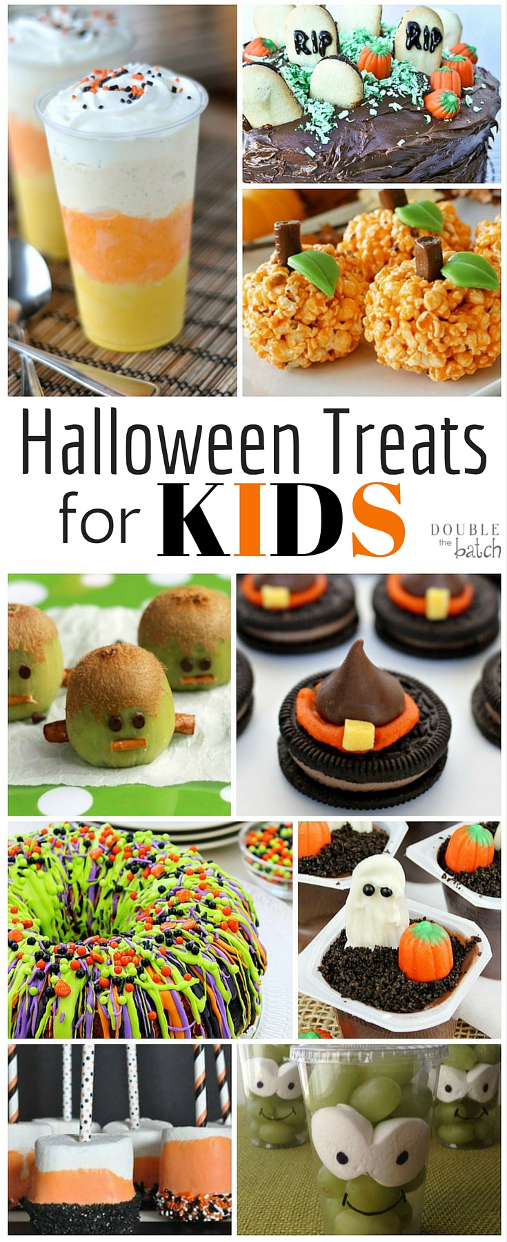 Fall Desserts For Kids
 Fun Halloween Treats for Kids Double the Batch