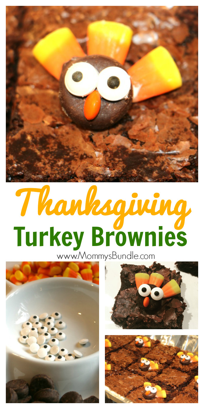 Fall Desserts For Kids
 Turkey Brownies Adorably Easy Thanksgiving Dessert