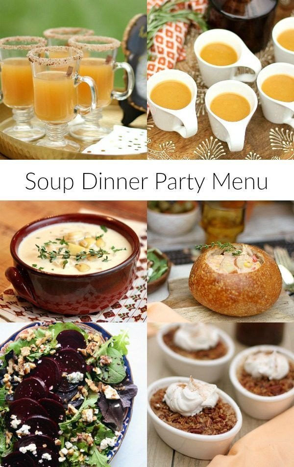 Fall Dinner Party Menu
 Best 20 Dinner Party Menu ideas on Pinterest