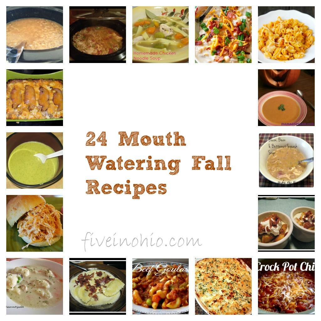 Fall Dinner Recipes
 24 Mouth Watering Fall Dinner Recipes