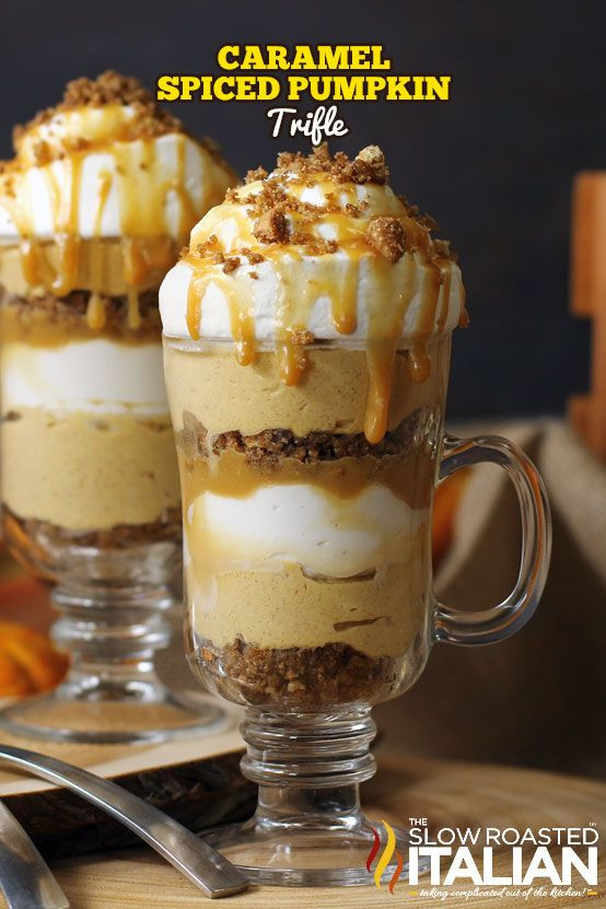 Fall Flavors For Desserts
 This Caramel Spiced Pumpkin Parfait brings your favorite