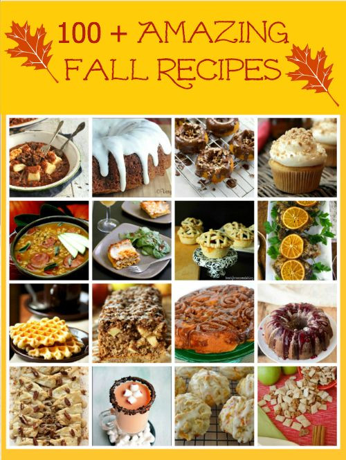 Fall Main Dishes
 100 Amazing Fall Recipes