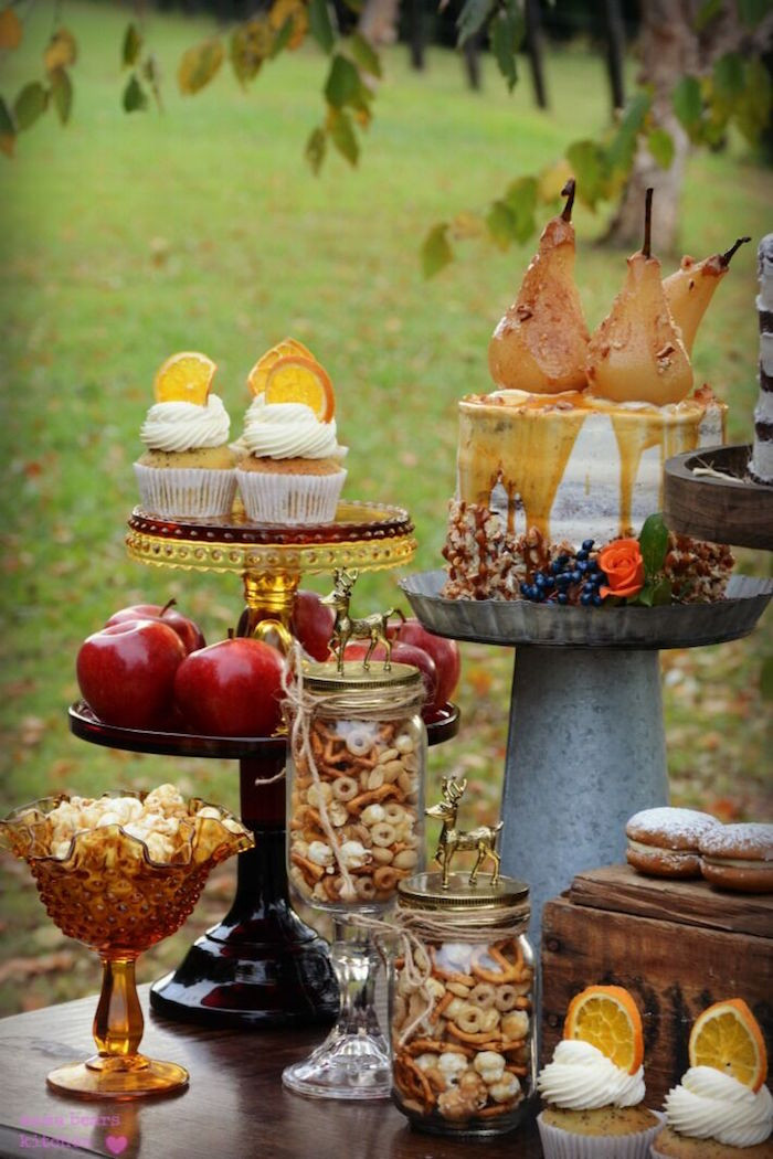 Fall Party Desserts
 Kara s Party Ideas Fall Dessert Table