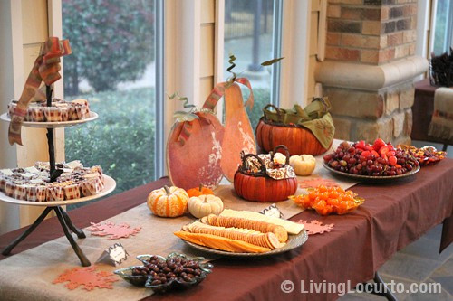 Fall Party Desserts
 Fall Party Ideas