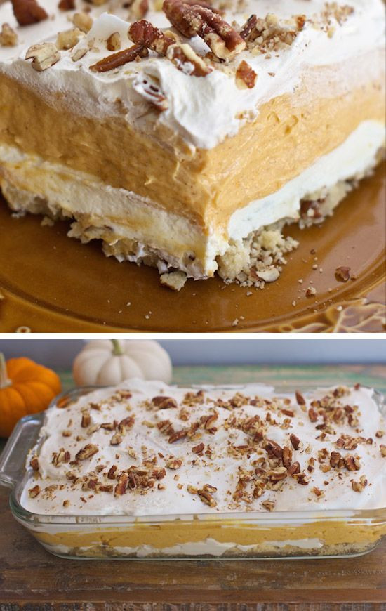 Fall Pumpkin Desserts
 35 Deliciously Easy Thanksgiving Dessert Recipes