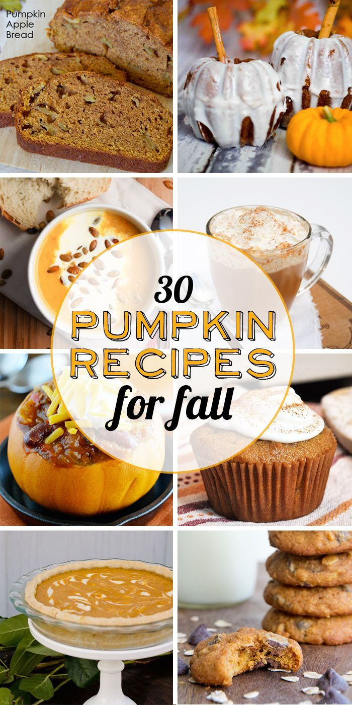Fall Pumpkin Recipes
 22 best images about I love Fall on Pinterest