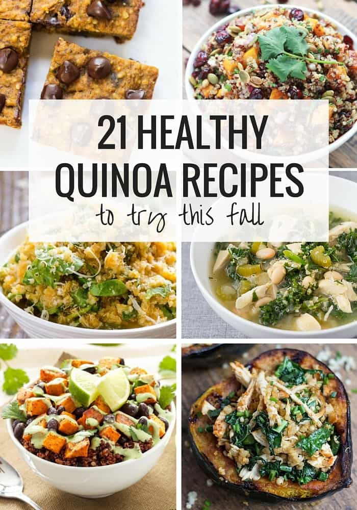 Fall Quinoa Recipe
 21 Healthy Quinoa Recipes to Try This Fall Simply Quinoa