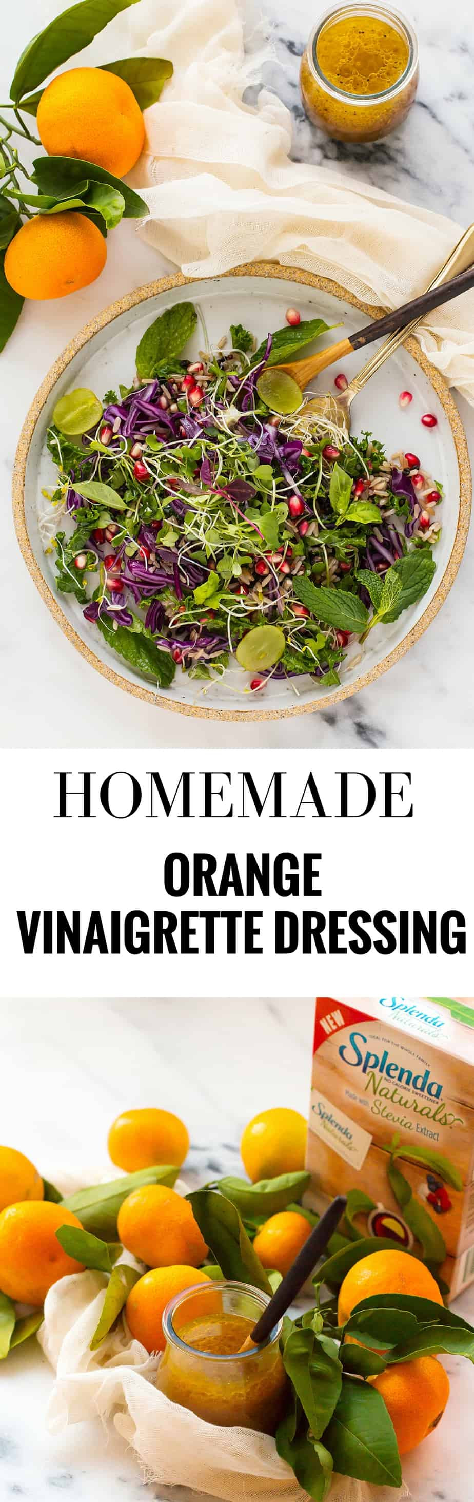 Fall Salad Dressings
 Fall Salad with Orange Vinaigrette Dressing