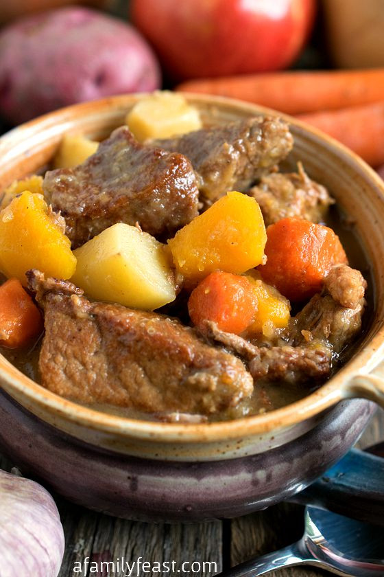 Fall Stew Recipes
 Autumn Pork Stew A Family Feast