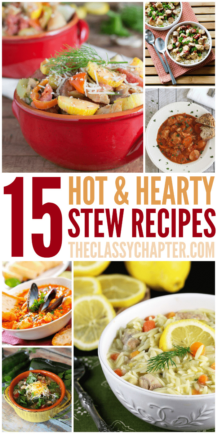Fall Stew Recipes
 15 Delicious Stew Recipes The Classy Chapter