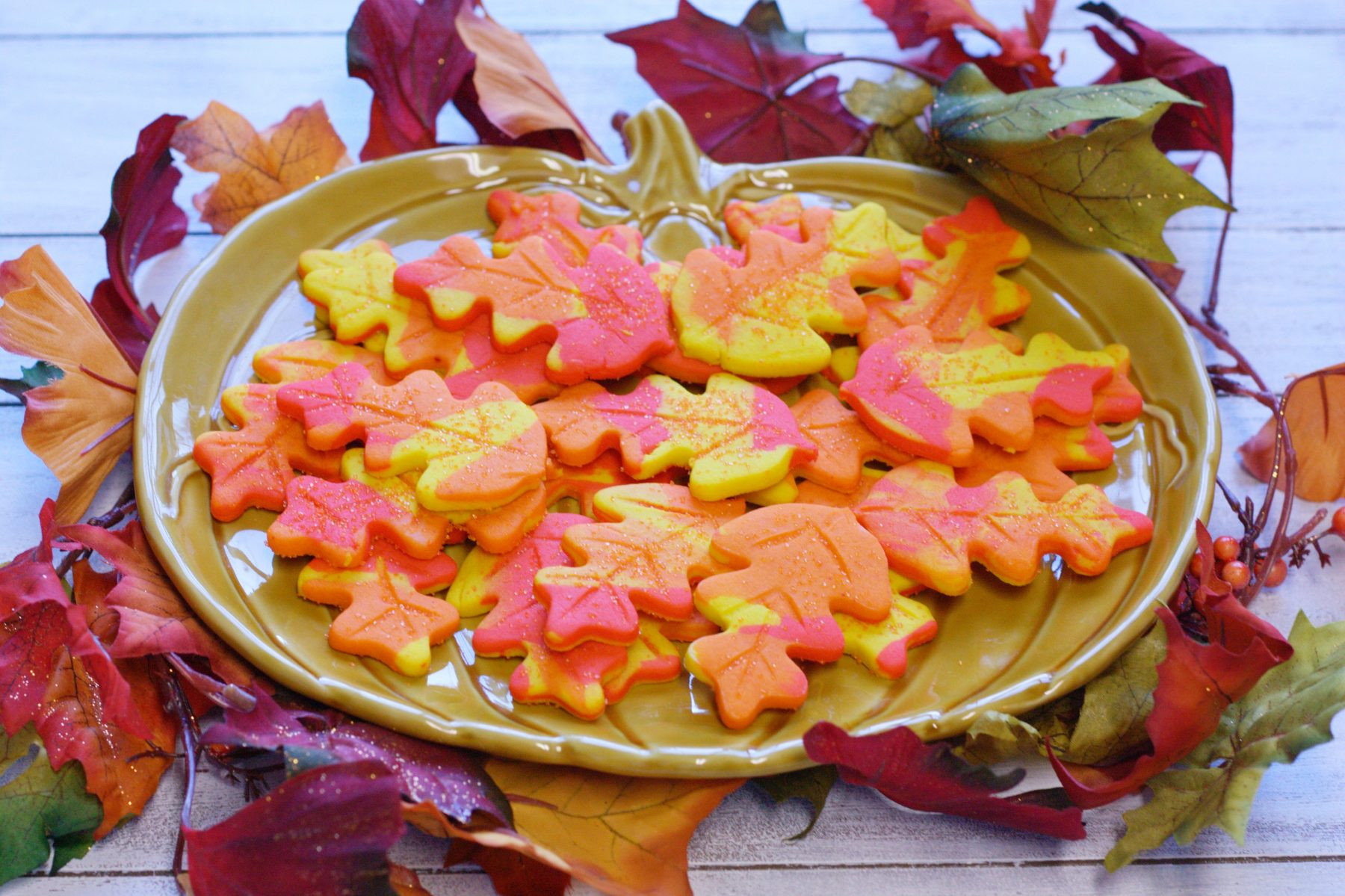 Fall Sugar Cookies
 The Ultimate Fall Cookies Colorful Leaf Cookies • Food