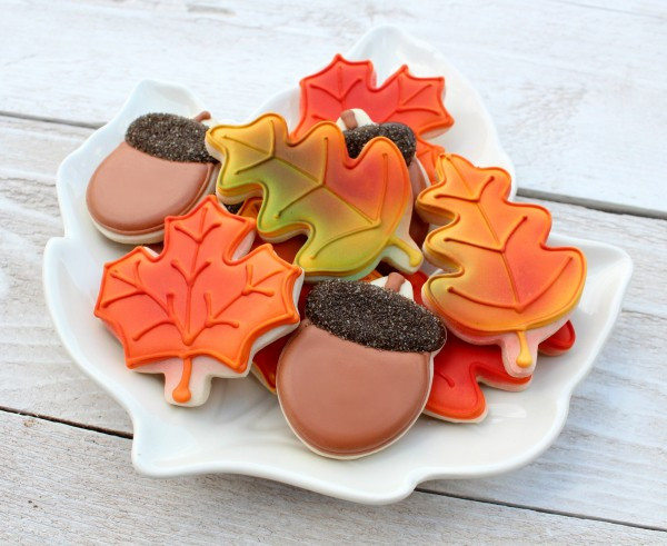 Fall Sugar Cookies
 Easy Autumn Leaves Cookies – The Sweet Adventures of Sugar