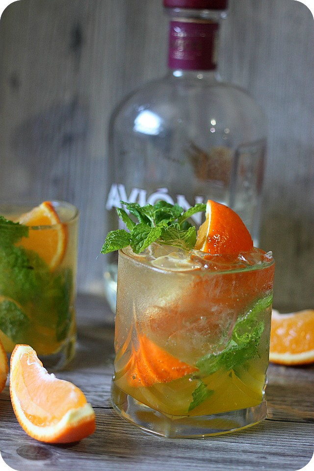 Fall Tequila Drinks
 Orange Mint Tequila Cocktail