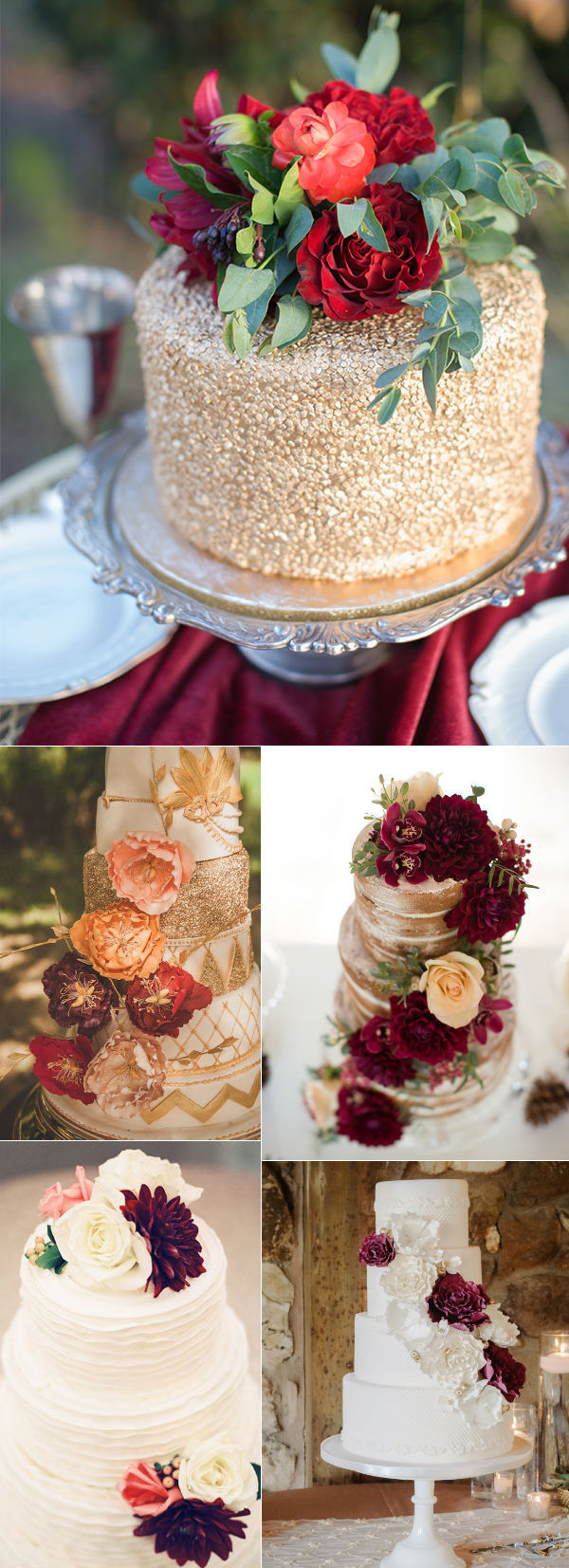 Fall Wedding Cakes
 32 Amazing Wedding Cakes Perfect For Fall