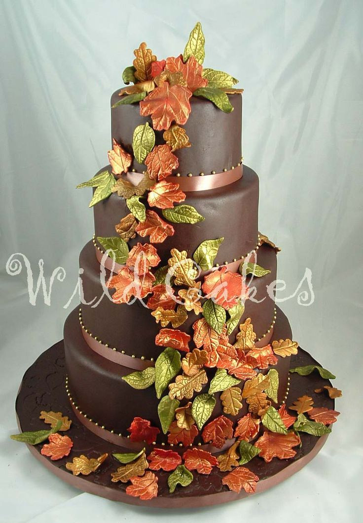 Fall Wedding Cakes Pictures
 1000 images about Autumn Cakes on Pinterest