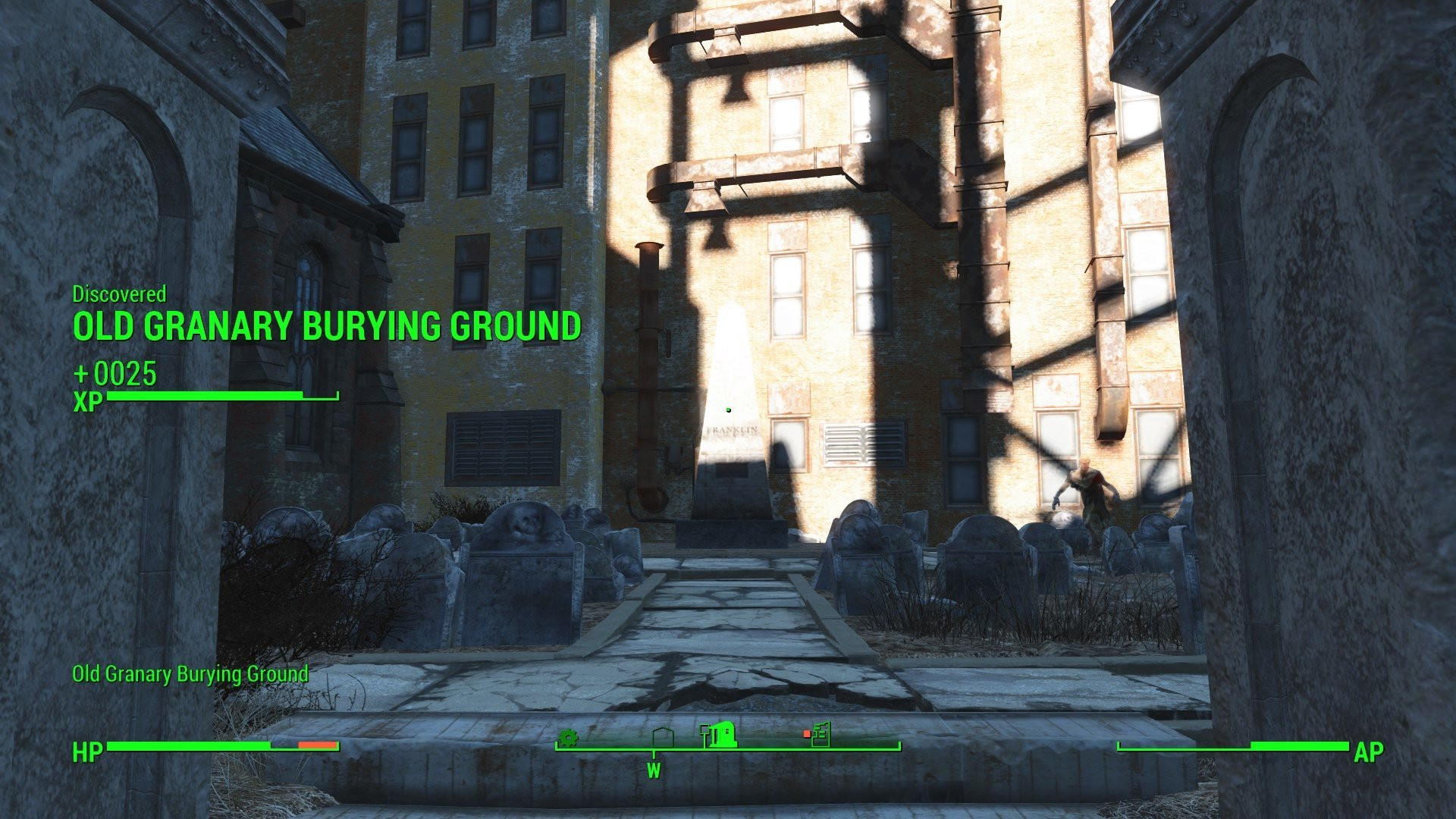 Fallout 4 Mean Pastries
 Old Granary Burying Ground
