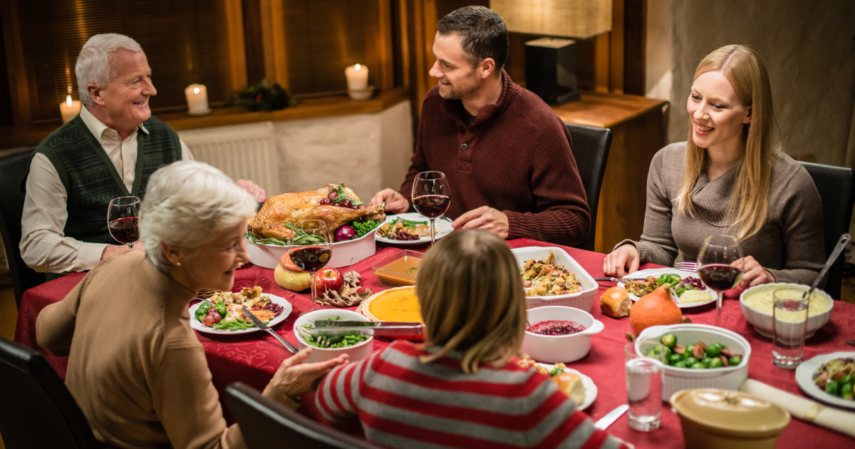 Family Thanksgiving Dinner
 Topics You Can Safely Talk About At Thanksgiving Dinner