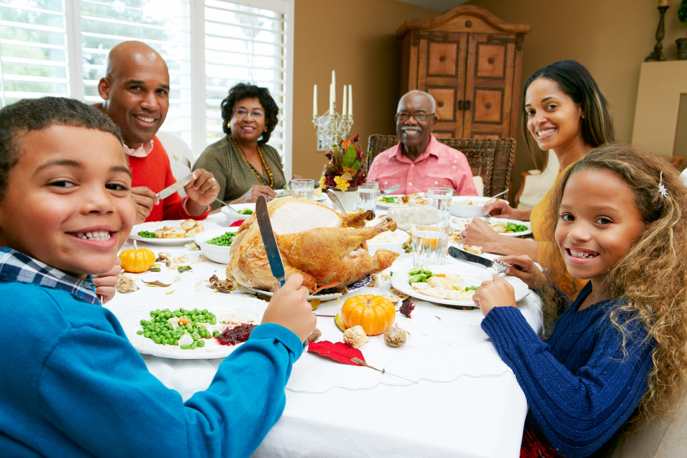 Family Thanksgiving Dinner
 How to eat everything at Thanksgiving and not gain weight