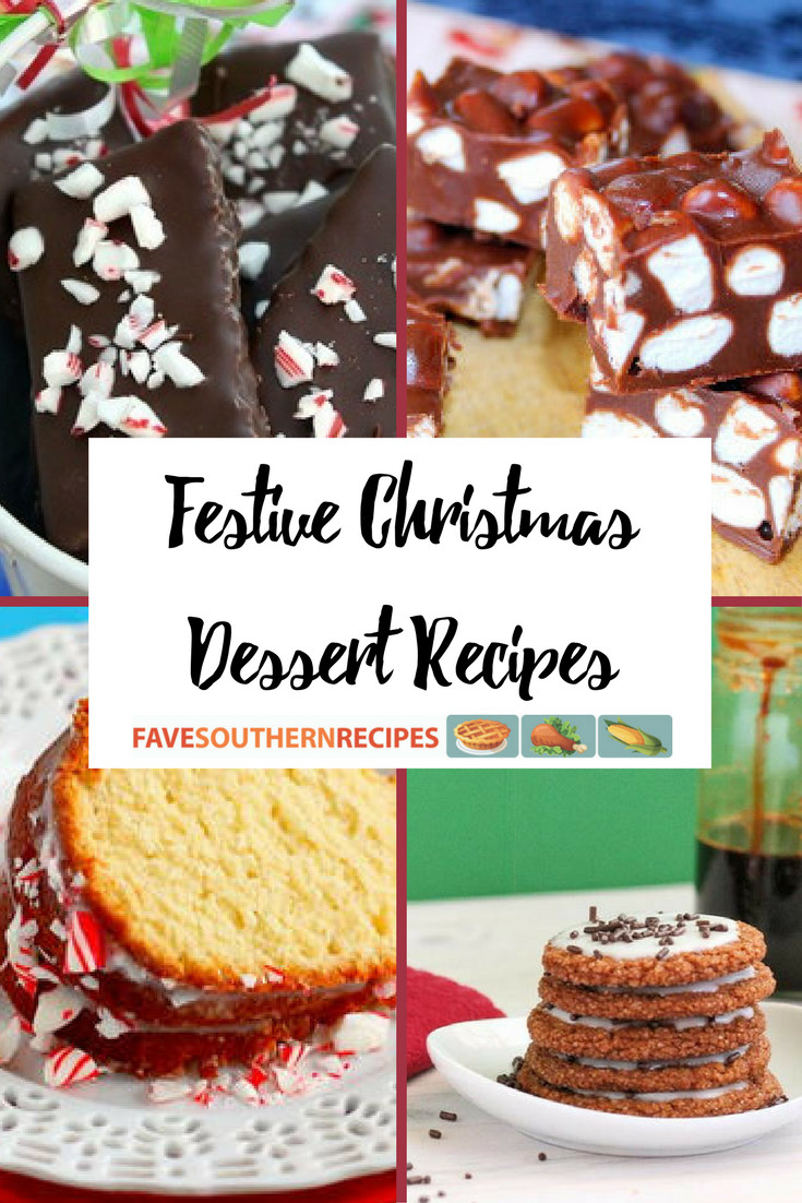 Festive Christmas Desserts
 20 Festive Christmas Dessert Recipes