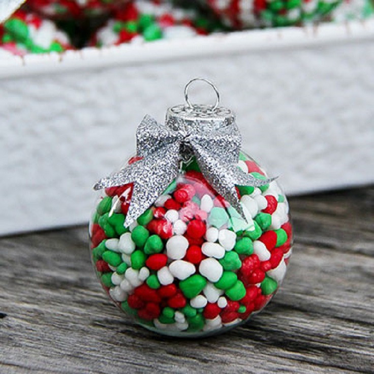 Filled Christmas Candy
 Top 10 DIY Fun And Easy Ways To Dress Up Christmas