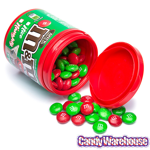 Filled Christmas Candy
 Christmas M&M s Candy Filled Bottles 6 Piece Display