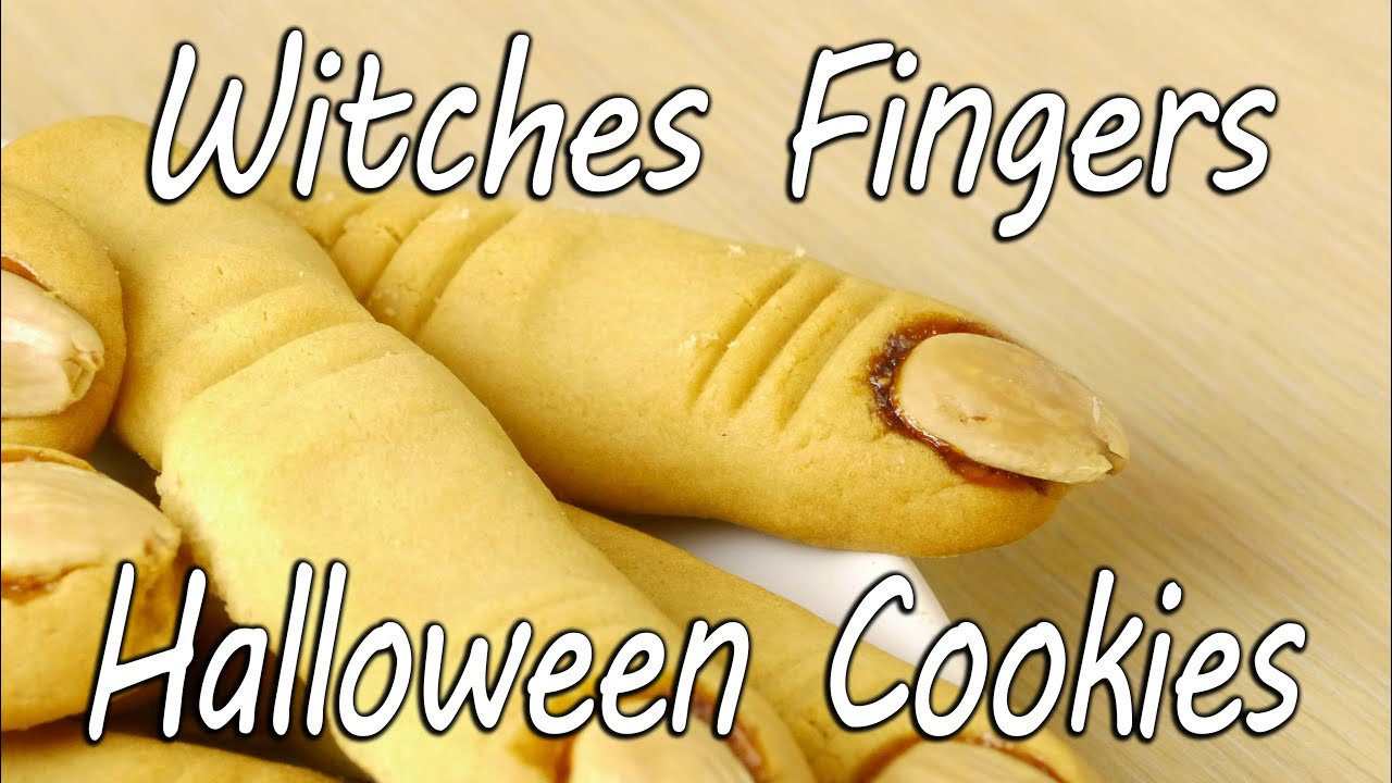 Fingers Cookies Halloween
 Witches Fingers Halloween Cookies
