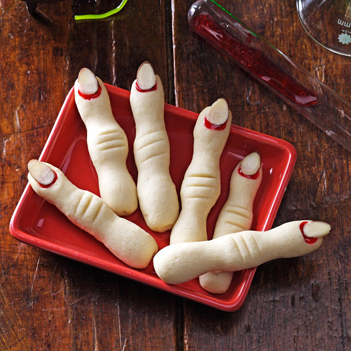 Fingers Cookies Halloween
 Frightening Fingers Recipe