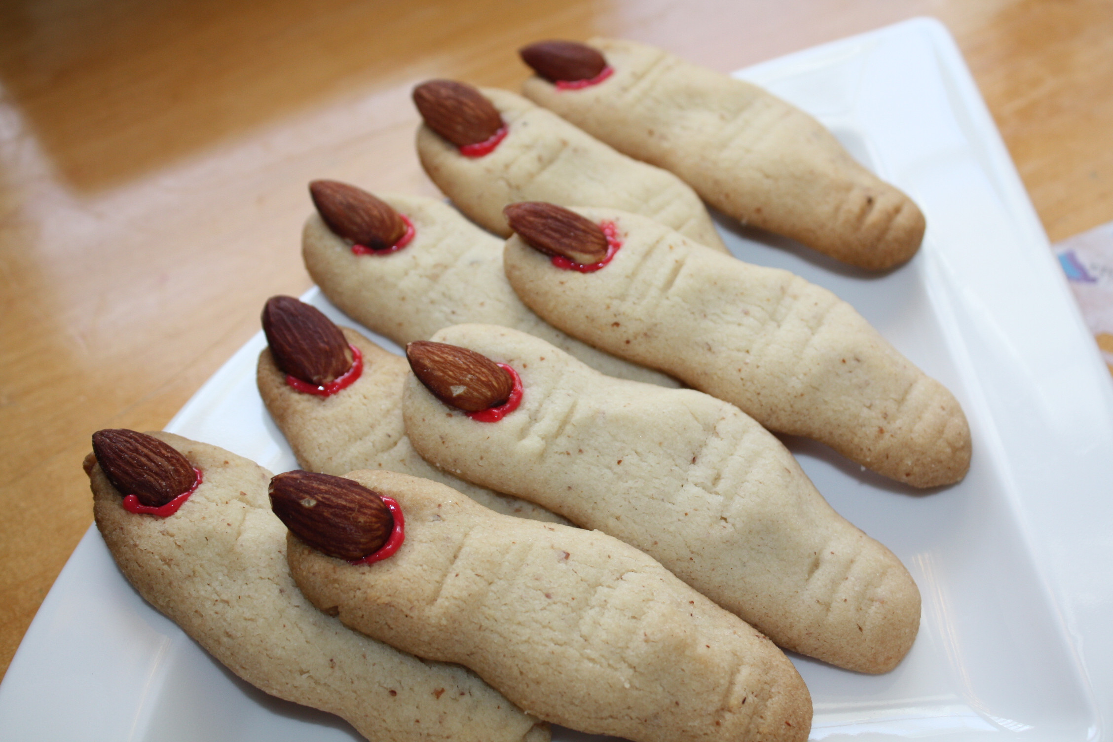 Fingers Cookies Halloween
 Witch Fingers Cookies