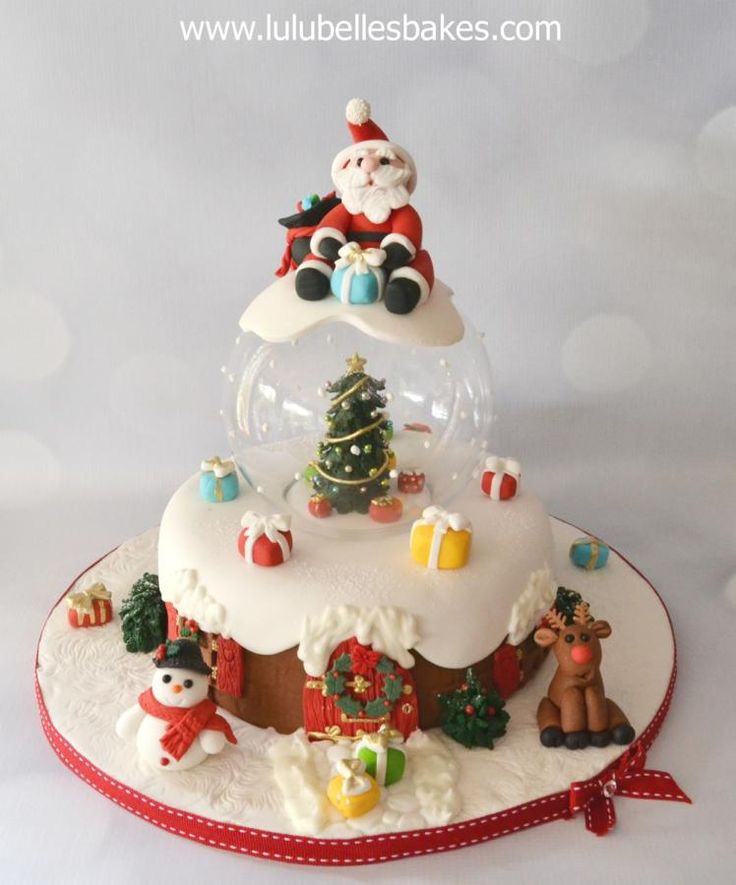 Fondant Christmas Cakes
 1000 ideas about Fondant Christmas Cake on Pinterest