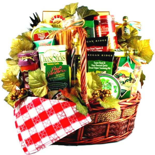 Food Gifts For Christmas To Be Delivered
 Italian Style Family Christmas Basket